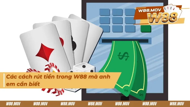 Cách rút tiền với 3 hình thức khác nhau