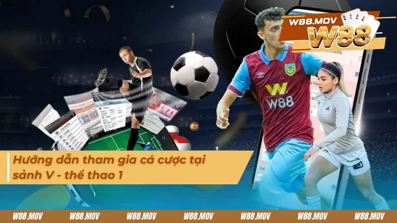 Hướng dẫn cách tham gia vào sảnh V - thể thao 1