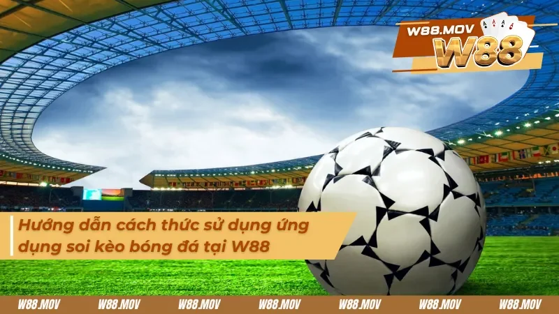 Hướng dẫn cách thức sử dụng ứng dụng soi kèo bóng đá